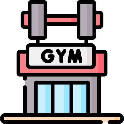 Fully equipped gymnasium and health club in Ruby Builders projects